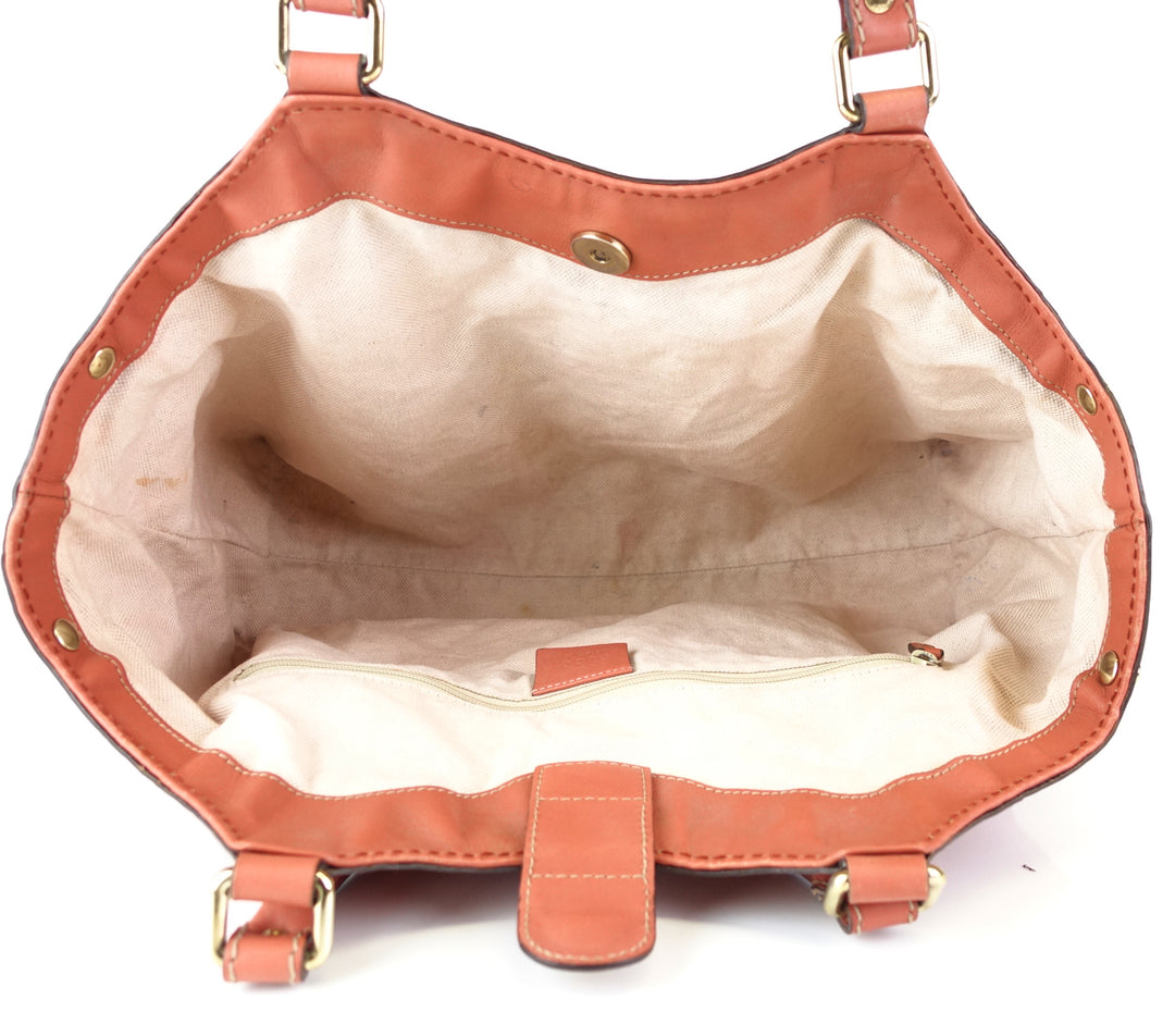 sukey guccissima leather tote bag