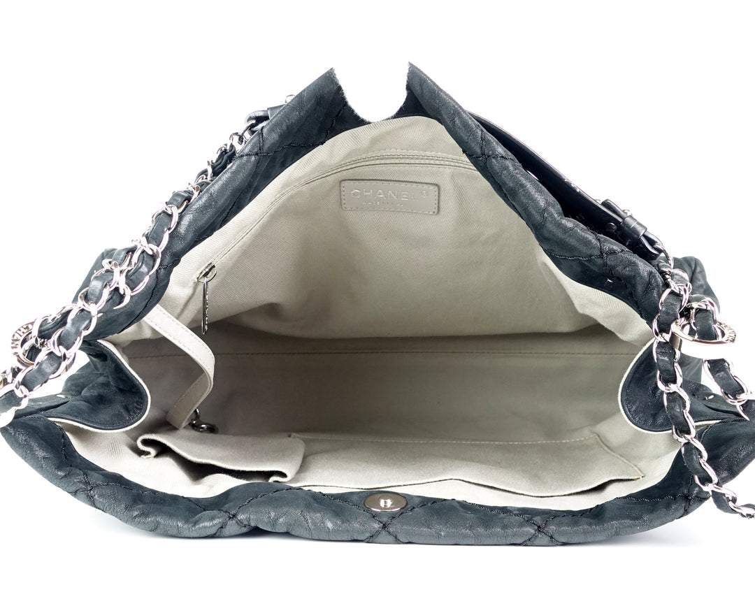 sea hit medium iridescent calf leather bag