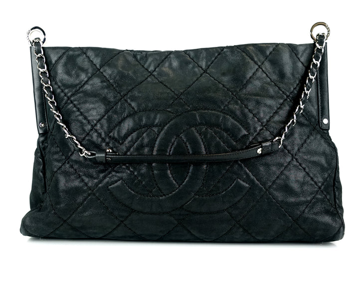 sea hit medium iridescent calf leather bag