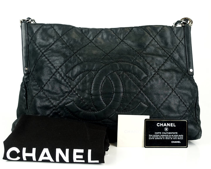 sea hit medium iridescent calf leather bag