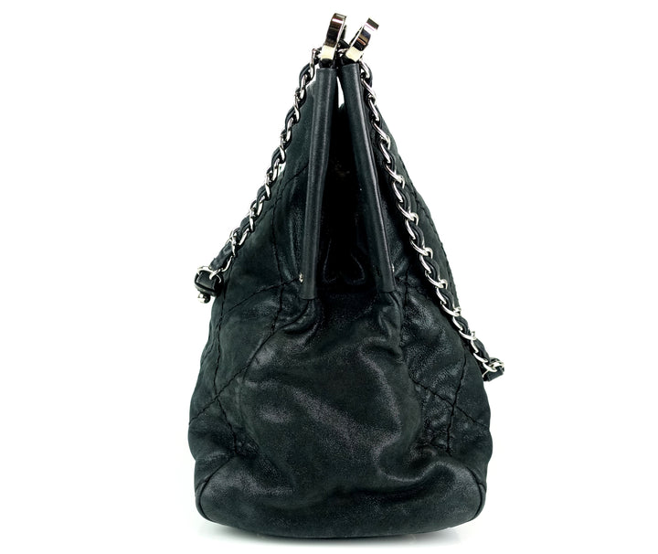 sea hit medium iridescent calf leather bag