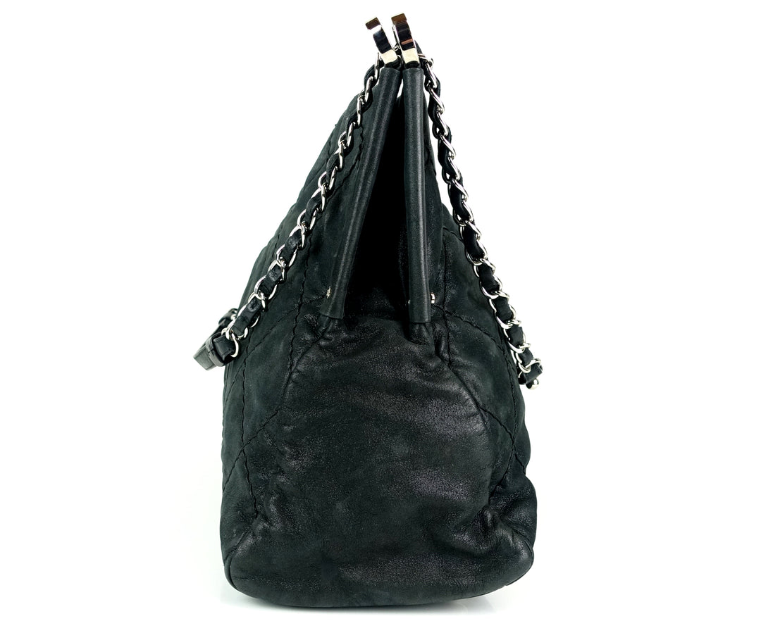 sea hit medium iridescent calf leather bag