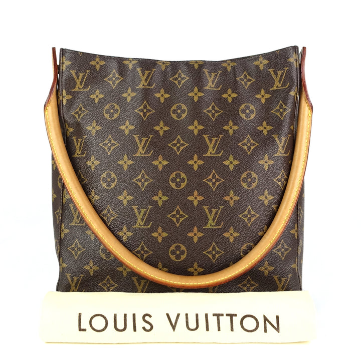 looping gm monogram canvas shoulder bag