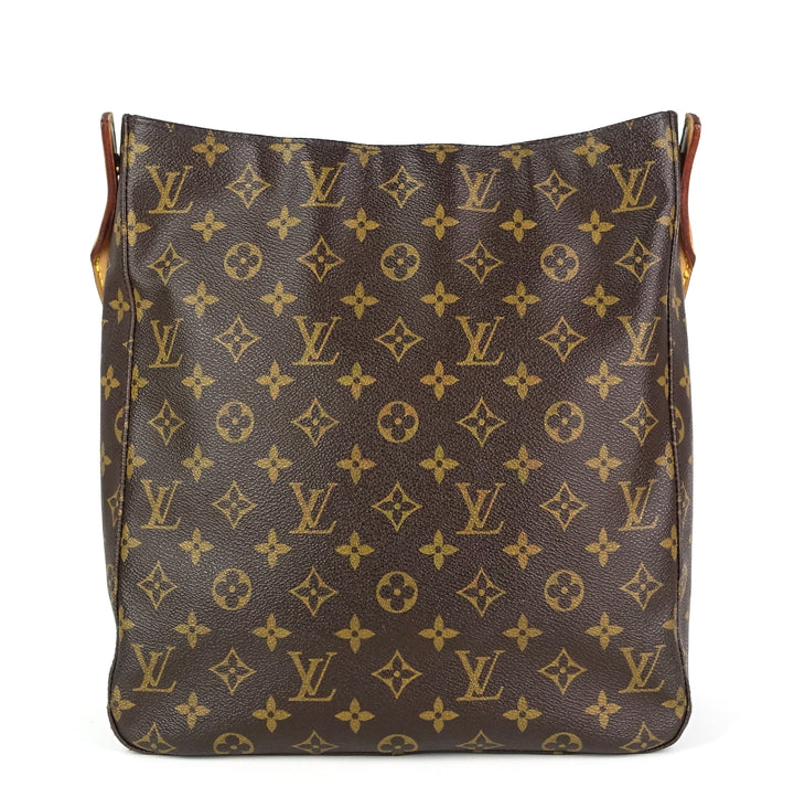 looping gm monogram canvas shoulder bag
