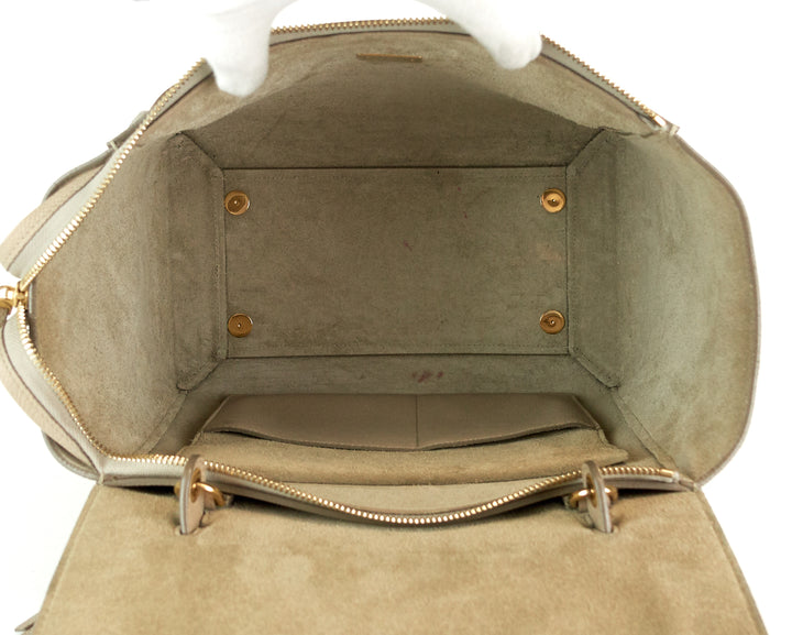 textured calf leather mini belt bag