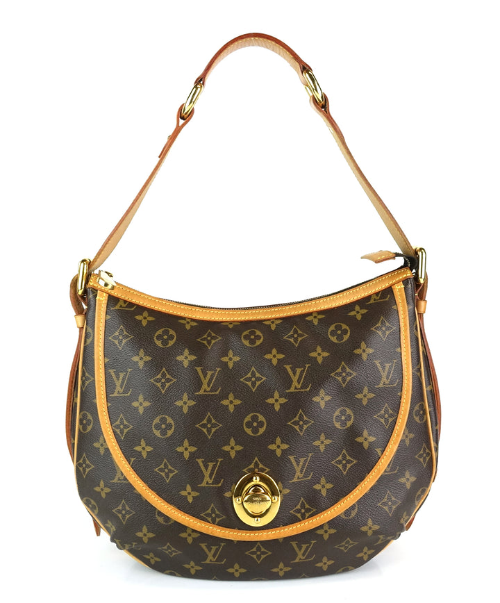 tulum gm monogram canvas shoulder bag