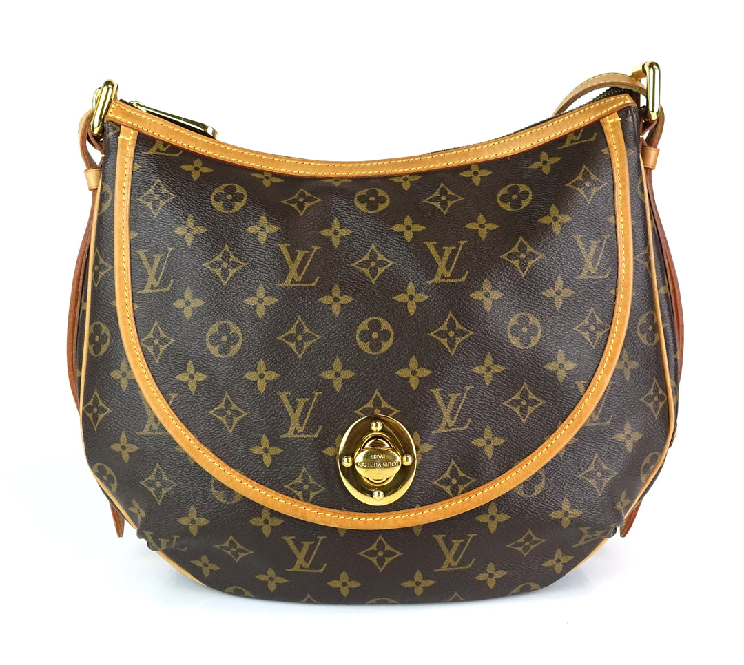 tulum gm monogram canvas shoulder bag