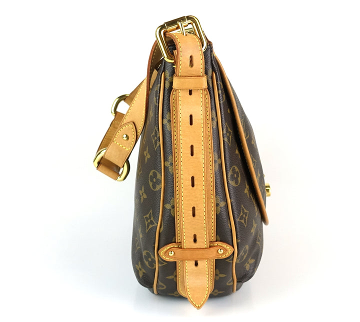 tulum gm monogram canvas shoulder bag