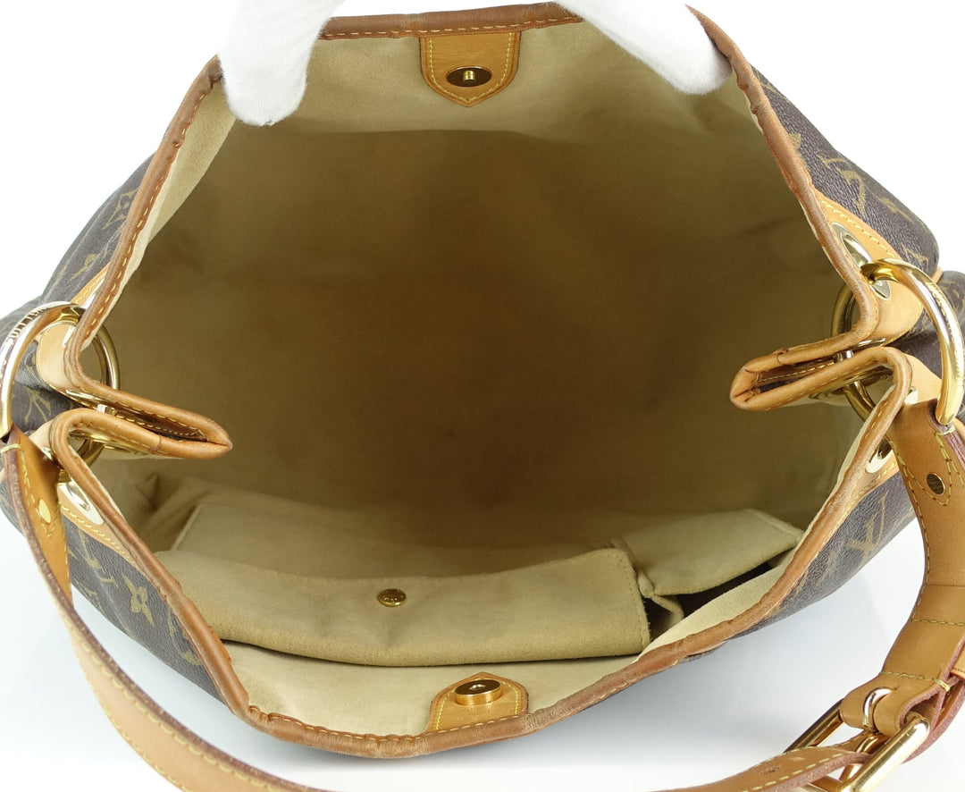 galliera pm monogram canvas handbag