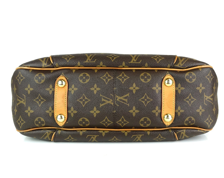 galliera pm monogram canvas handbag