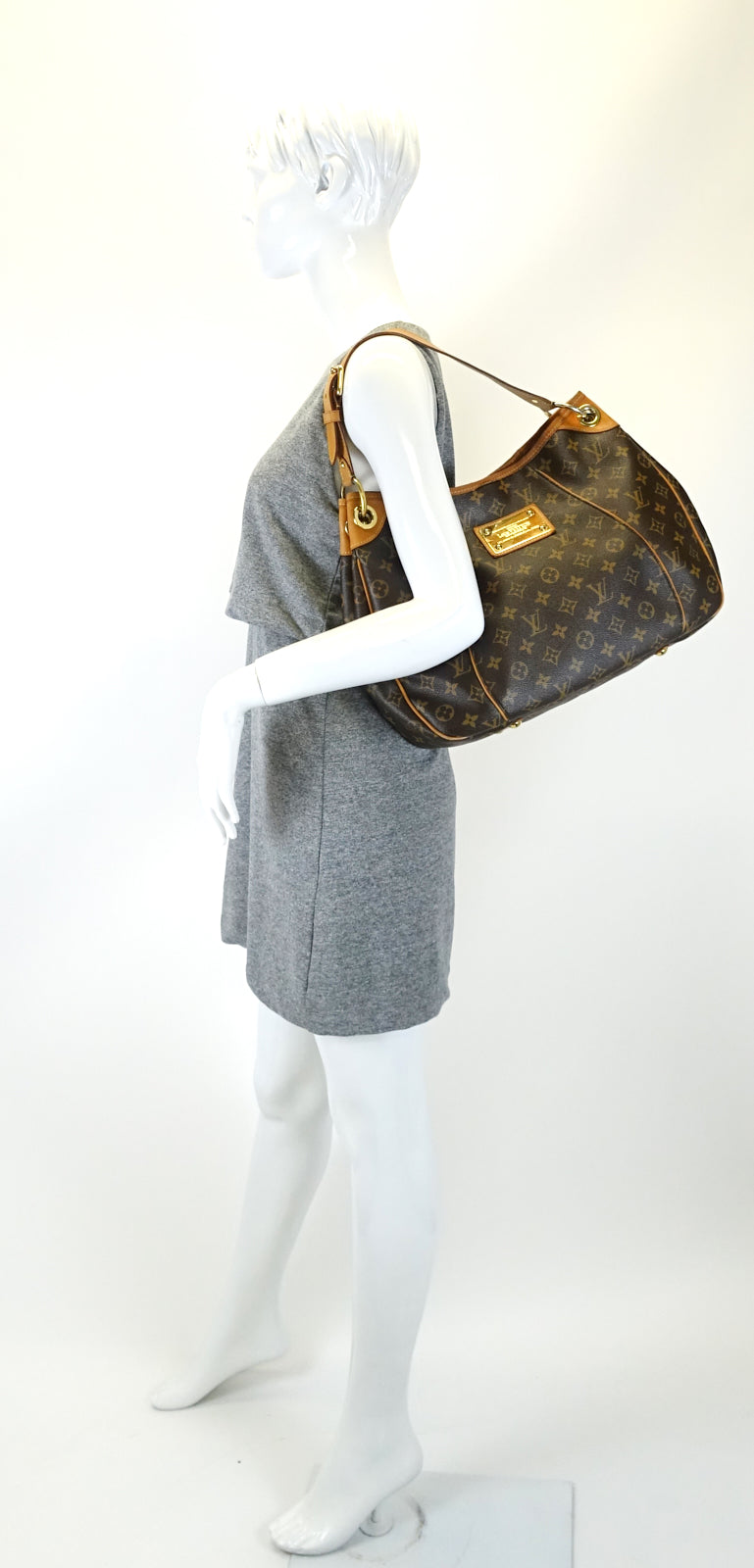 galliera pm monogram canvas handbag