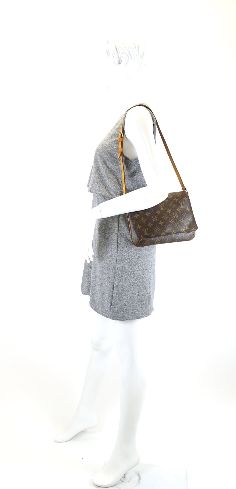 musette tango monogram canvas shoulder bag