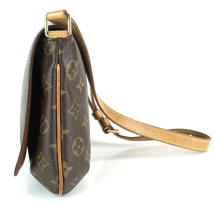 musette tango monogram canvas shoulder bag