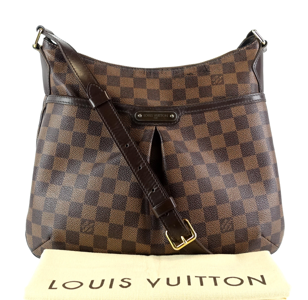 bloomsbury pm damier ebene canvas bag