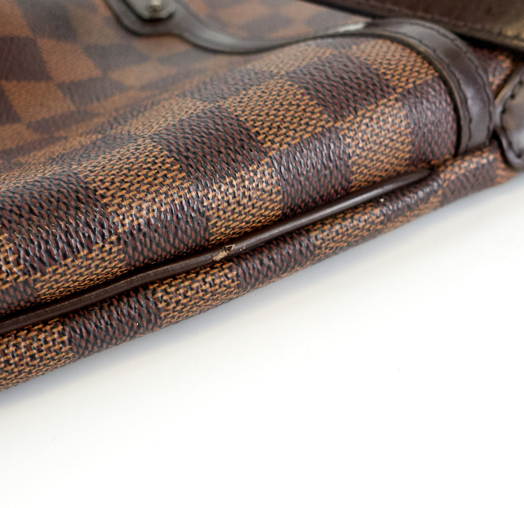 bloomsbury pm damier ebene canvas bag