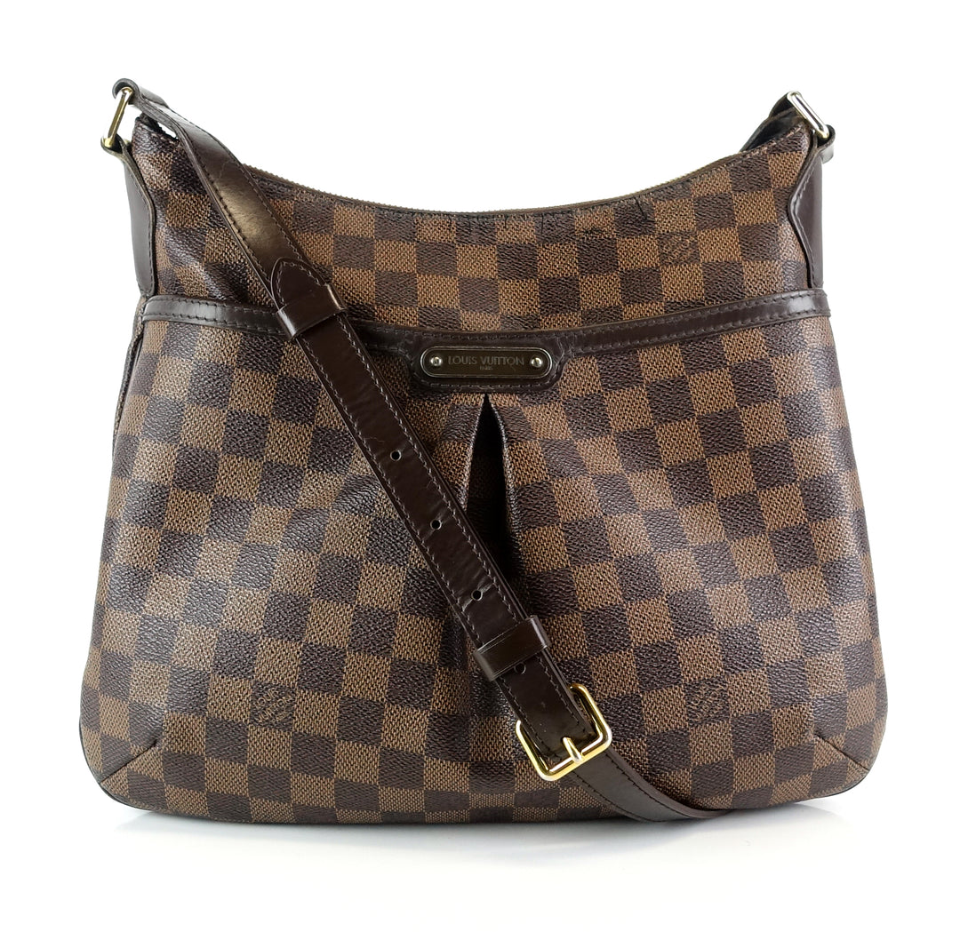 bloomsbury pm damier ebene canvas bag
