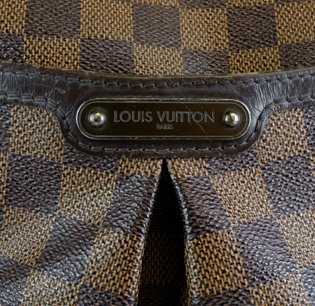 bloomsbury pm damier ebene canvas bag