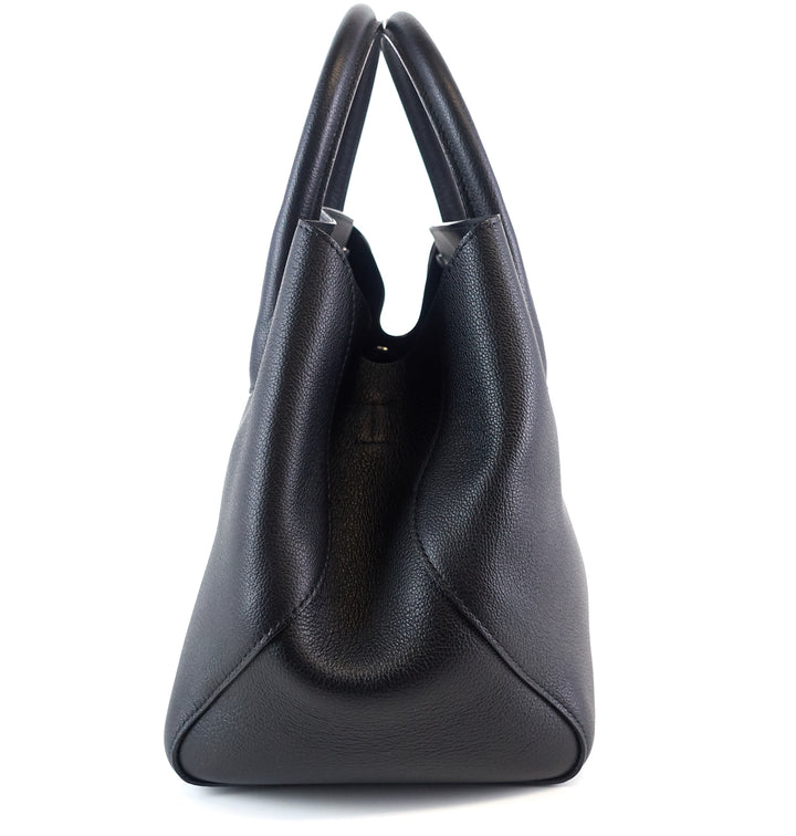 open bar small calfskin tote bag