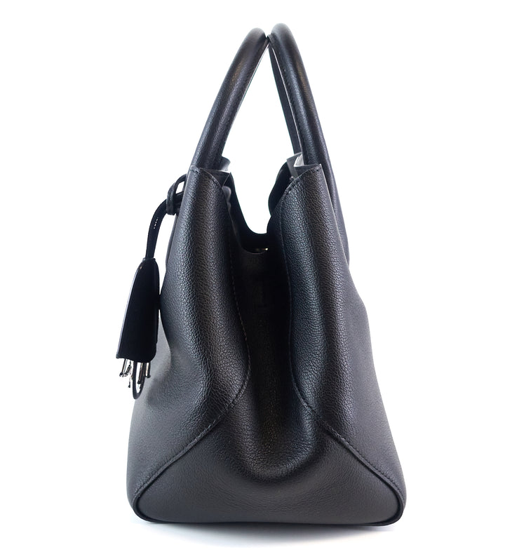 open bar small calfskin tote bag