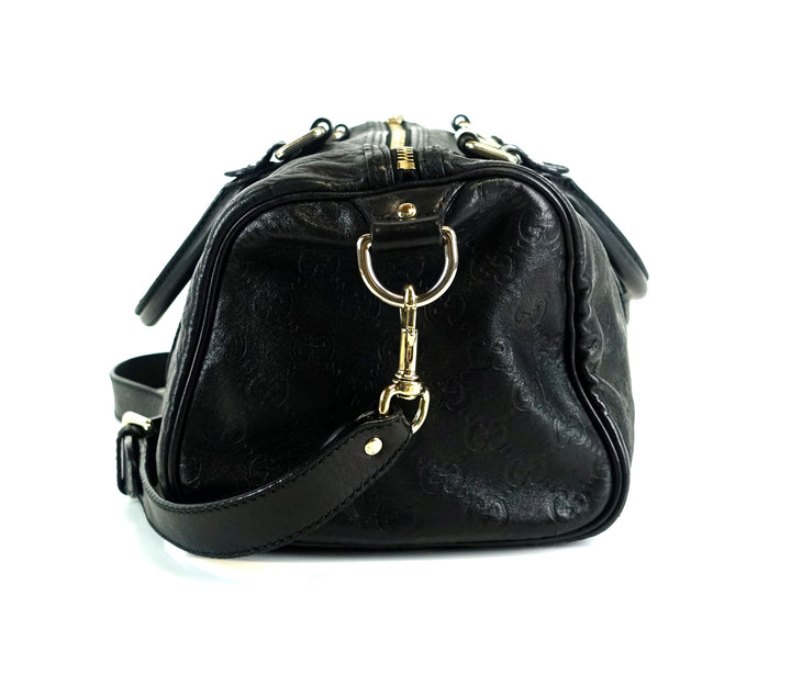 joy guccissima leather medium bag