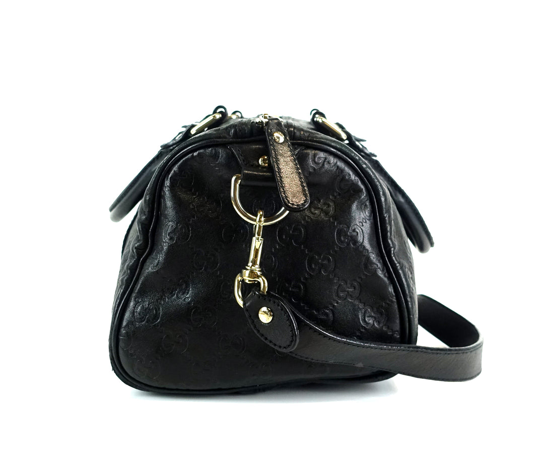 joy guccissima leather medium bag