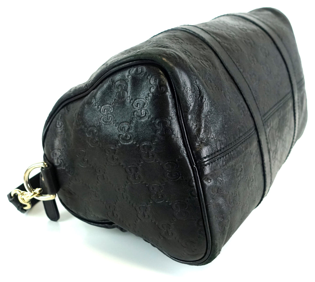 joy guccissima leather medium bag