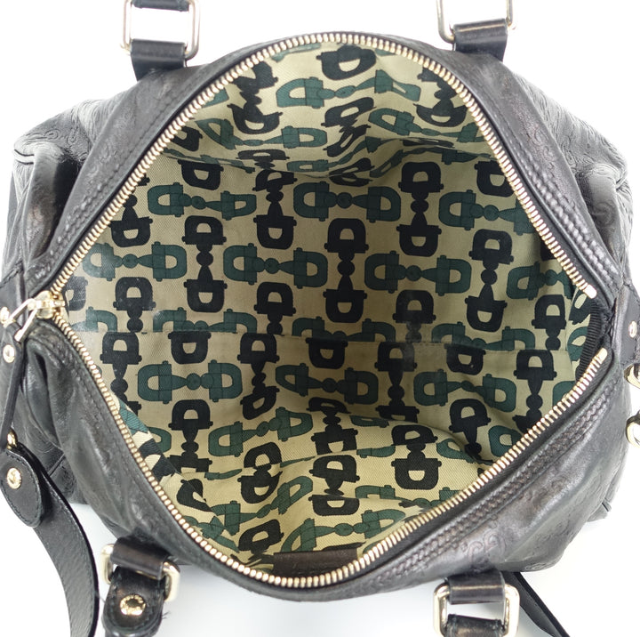 joy guccissima leather medium bag