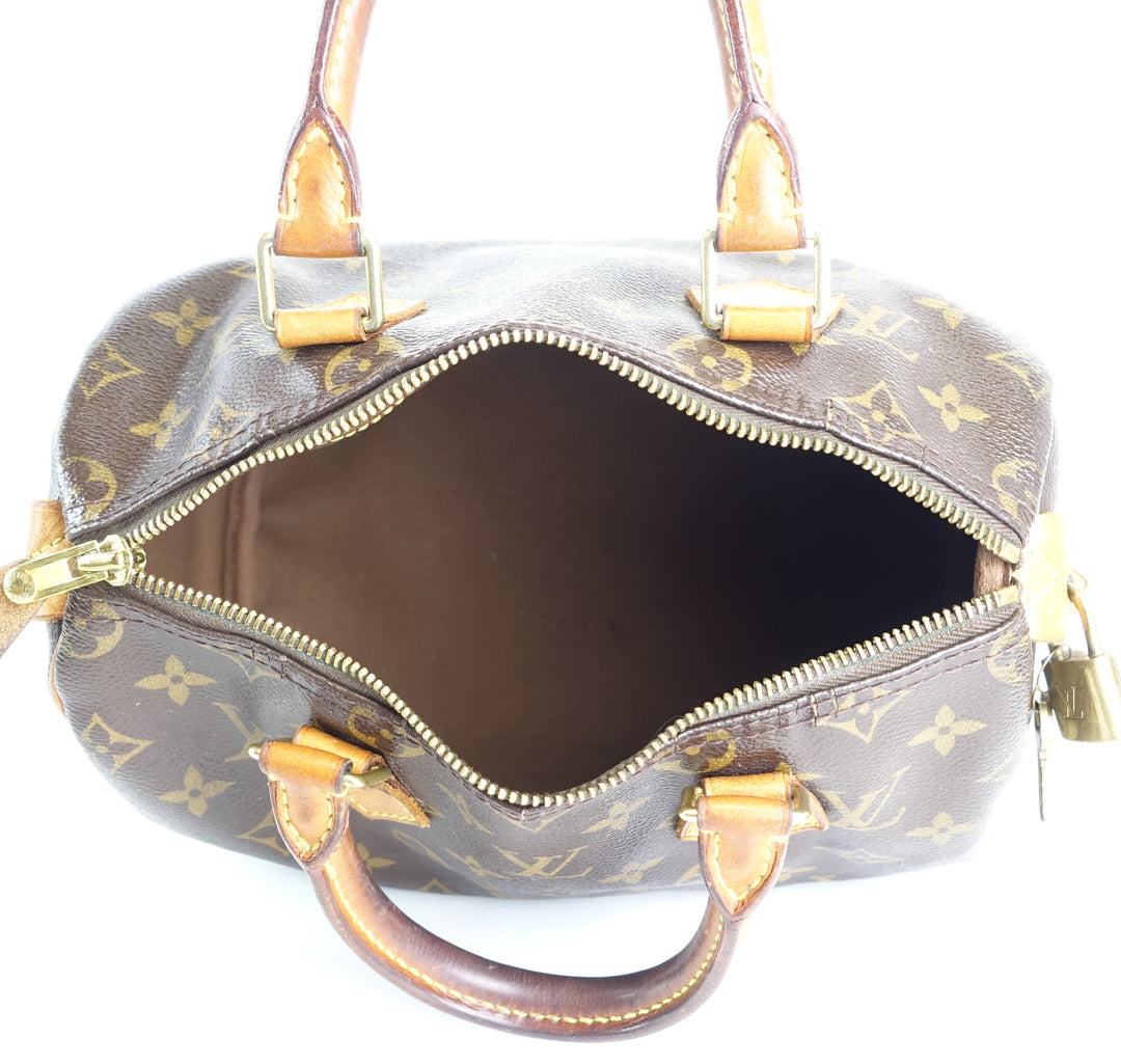 speedy 25 monogram canvas bag