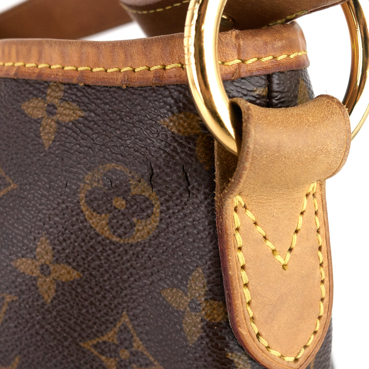 delightful mm monogram canvas bag