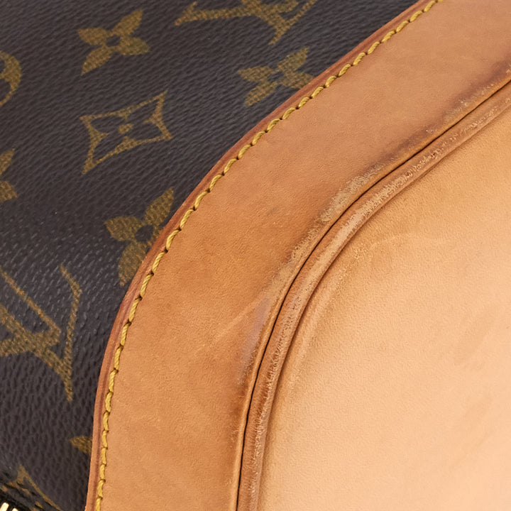 alma pm monogram canvas handbag