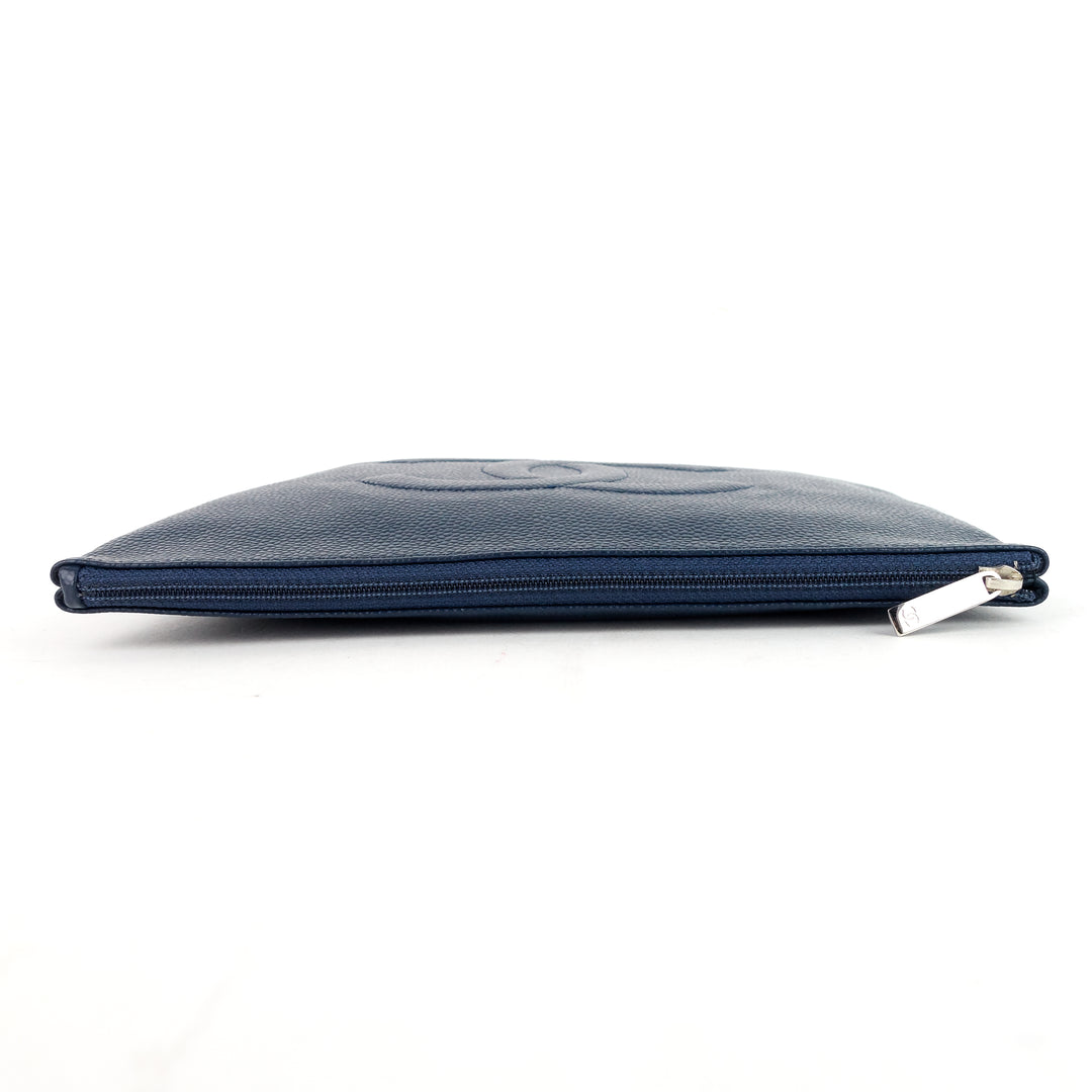 timeless cc caviar pouch