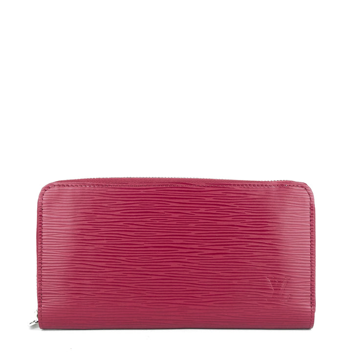 zippy wallet fuchsia epi leather wallet