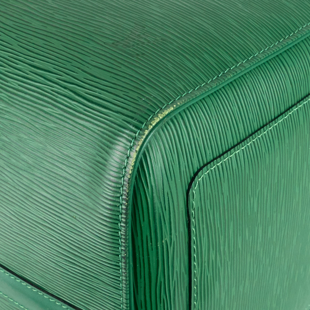 keepall 50 green epi leather bag