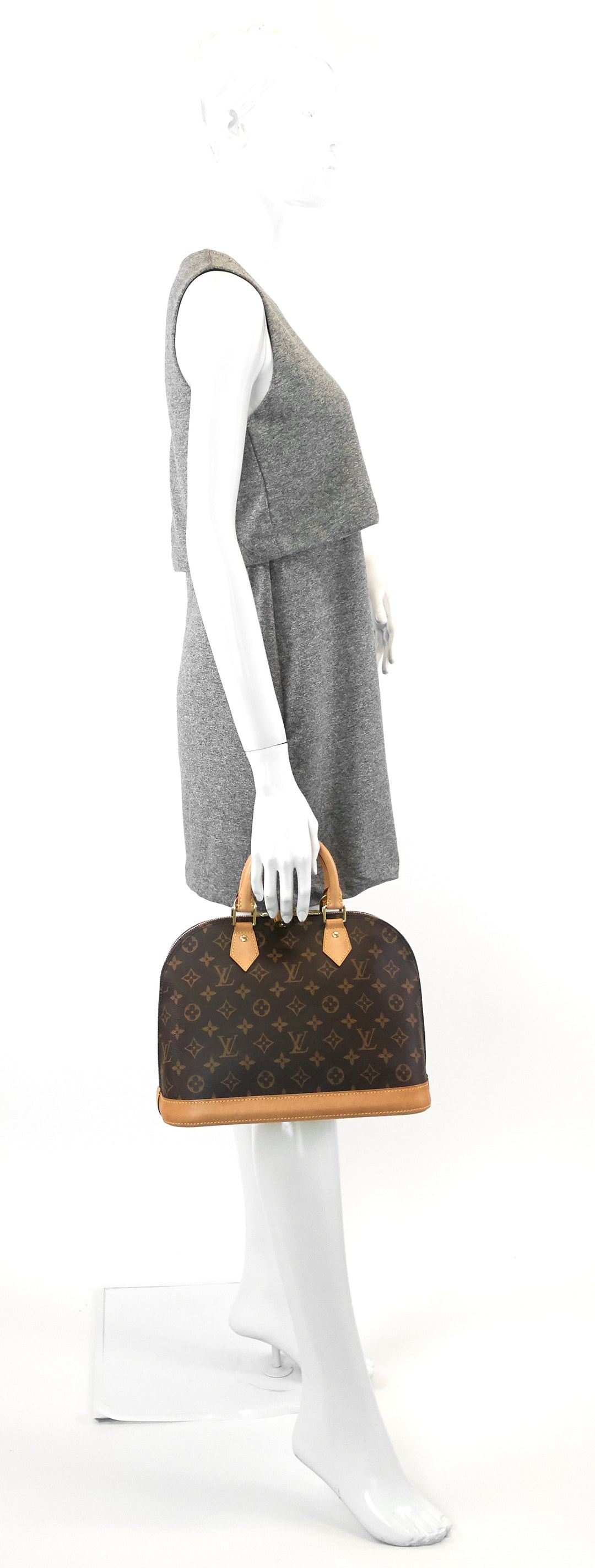 alma pm monogram canvas bag
