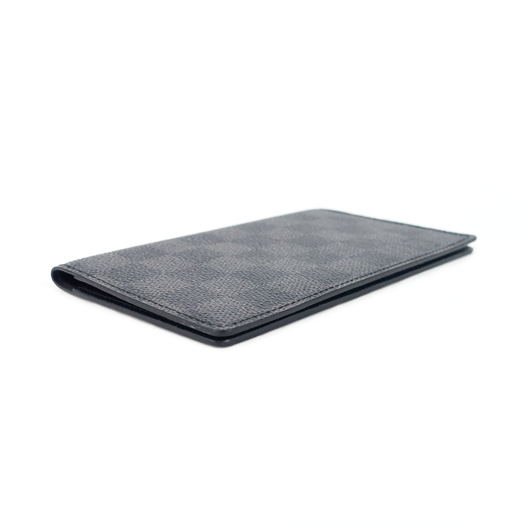 long damier graphite canvas wallet