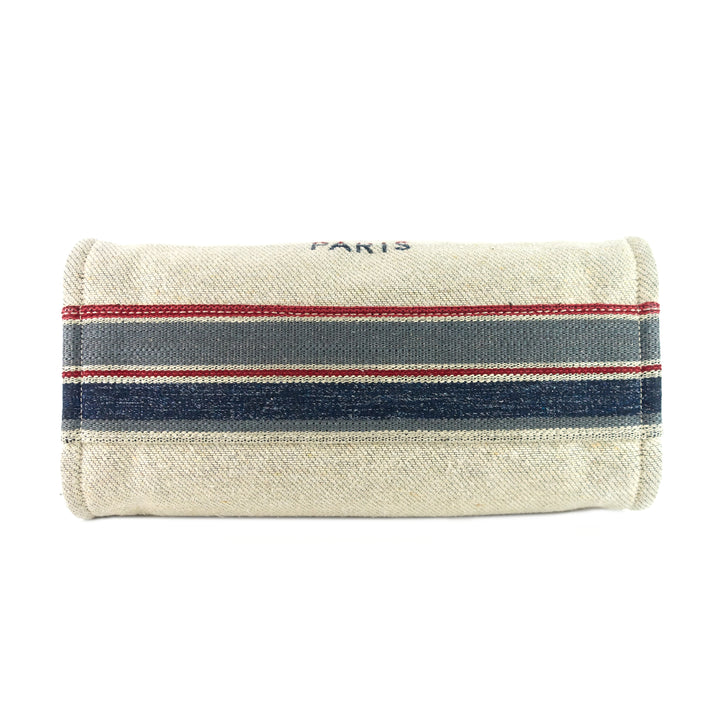 deauville small canvas shopping tote bag