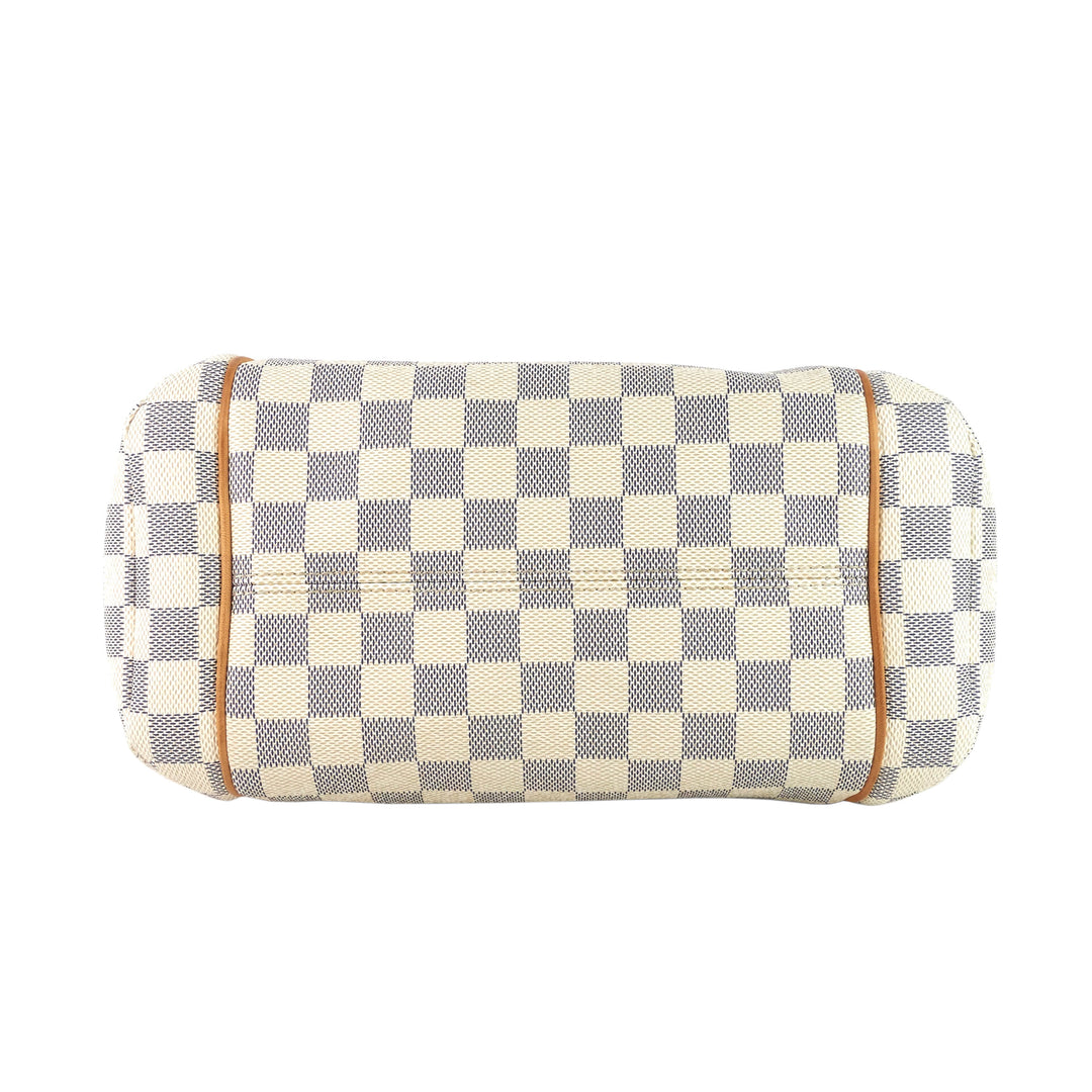 totally pm damier azur canvas bag