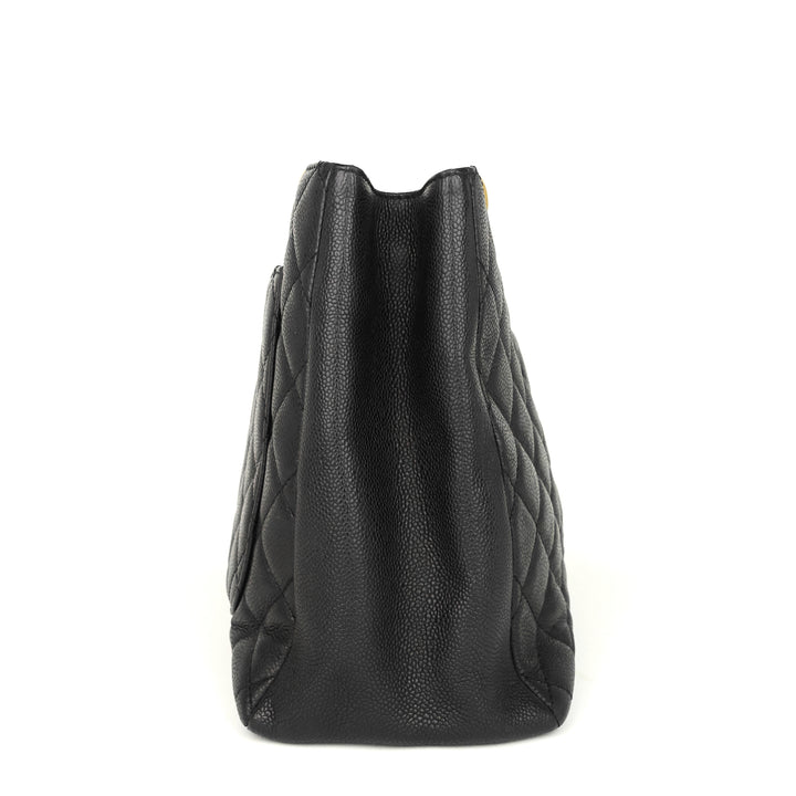 gst grand shopping tote caviar bag