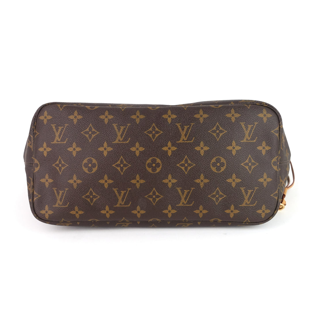neverfull mm monogram canvas tote bag