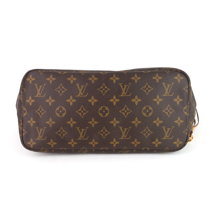 neverfull mm monogram canvas tote bag