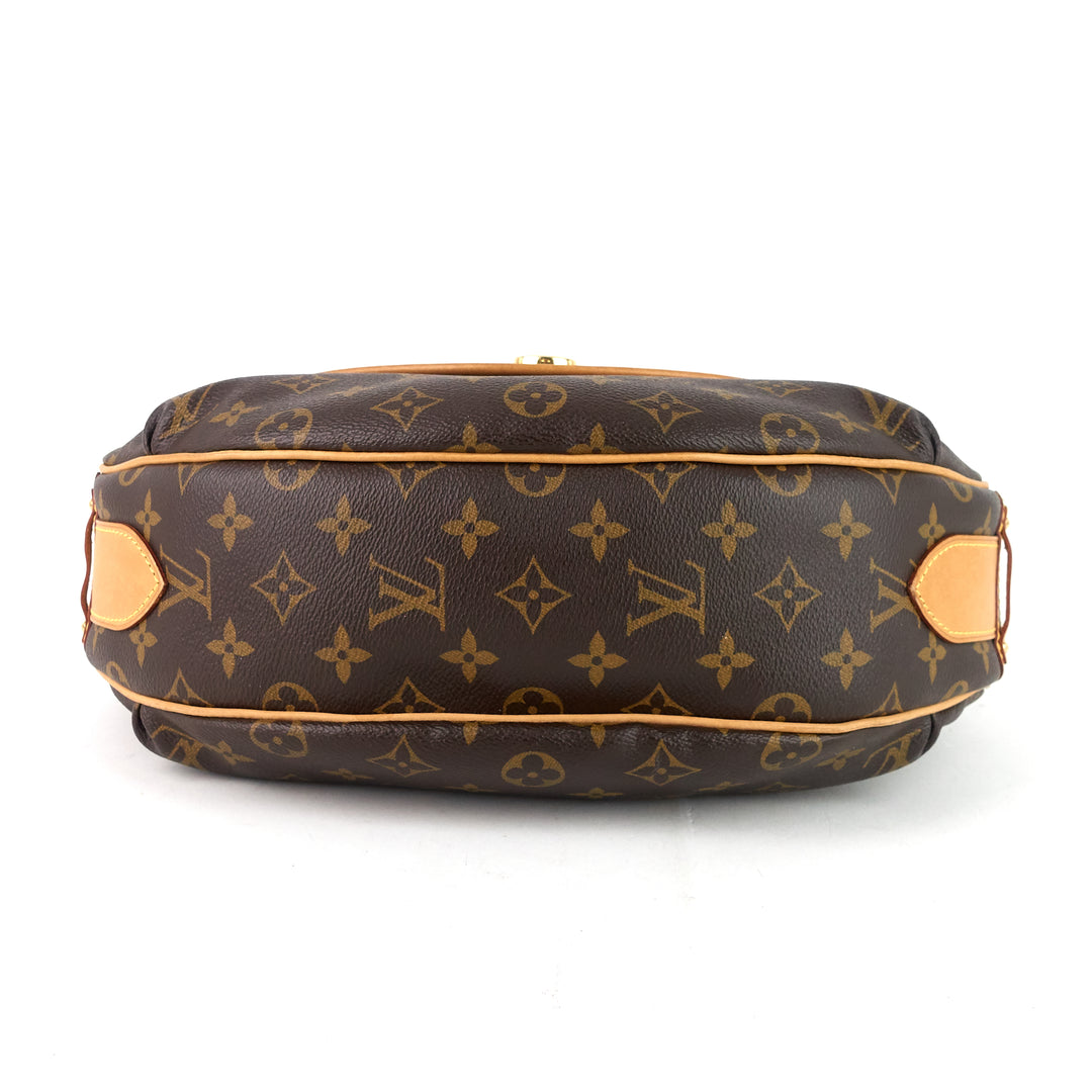 tulum gm monogram canvas hobo bag