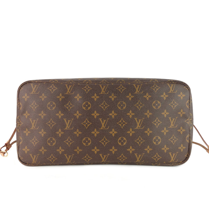 neverfull gm monogram canvas tote bag
