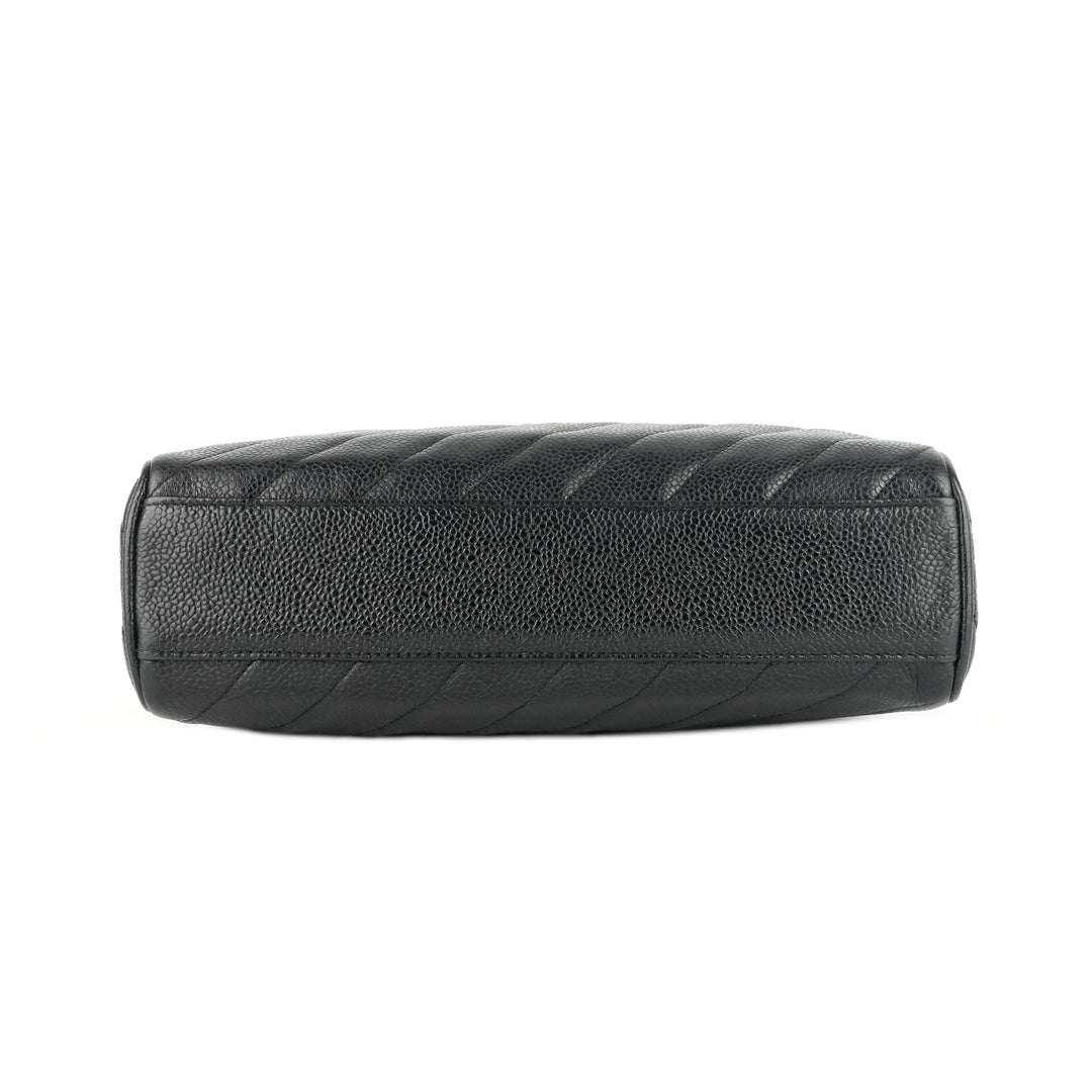 quilted caviar leather cc camera bag