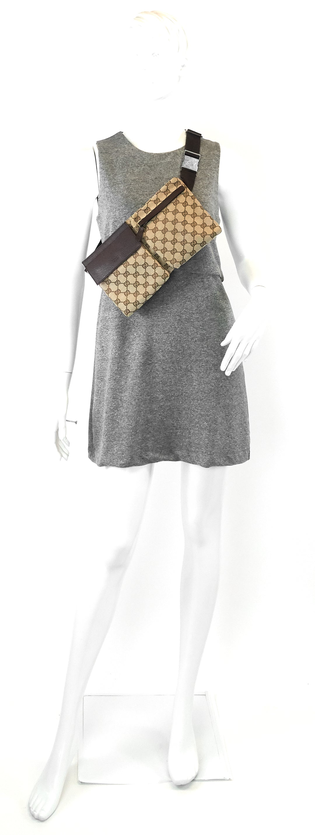 gg canvas belt bag