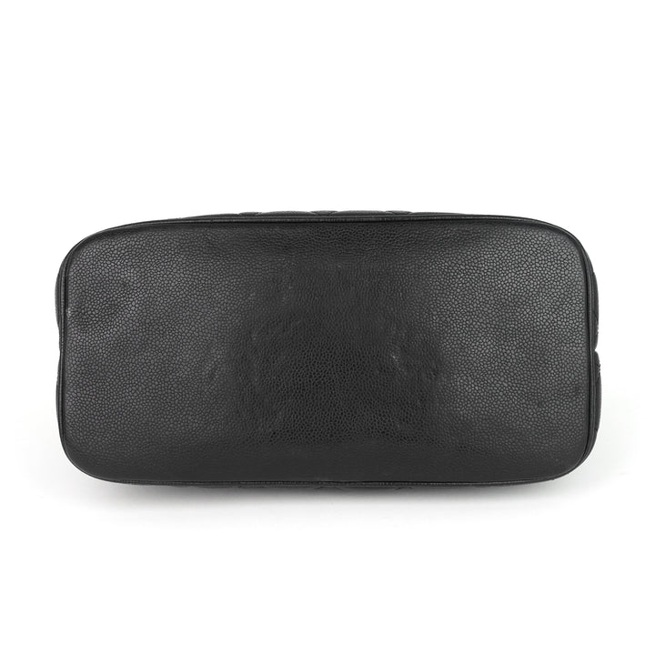medallion caviar tote bag