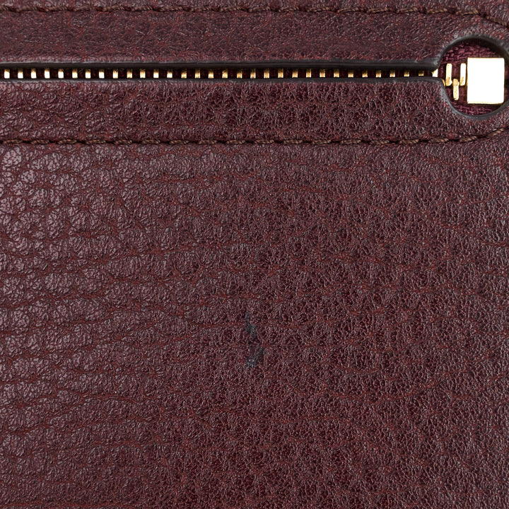 mulberry natural grain leather continental wallet