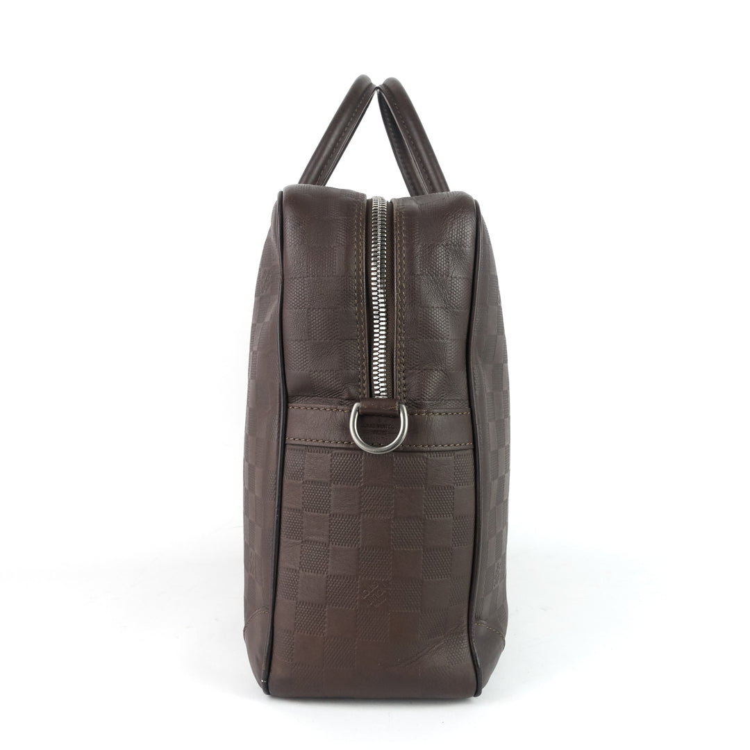 porte-documents voyage gm damier infini briefcase bag