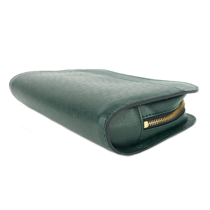 pochette baikal epicea taiga leather bag