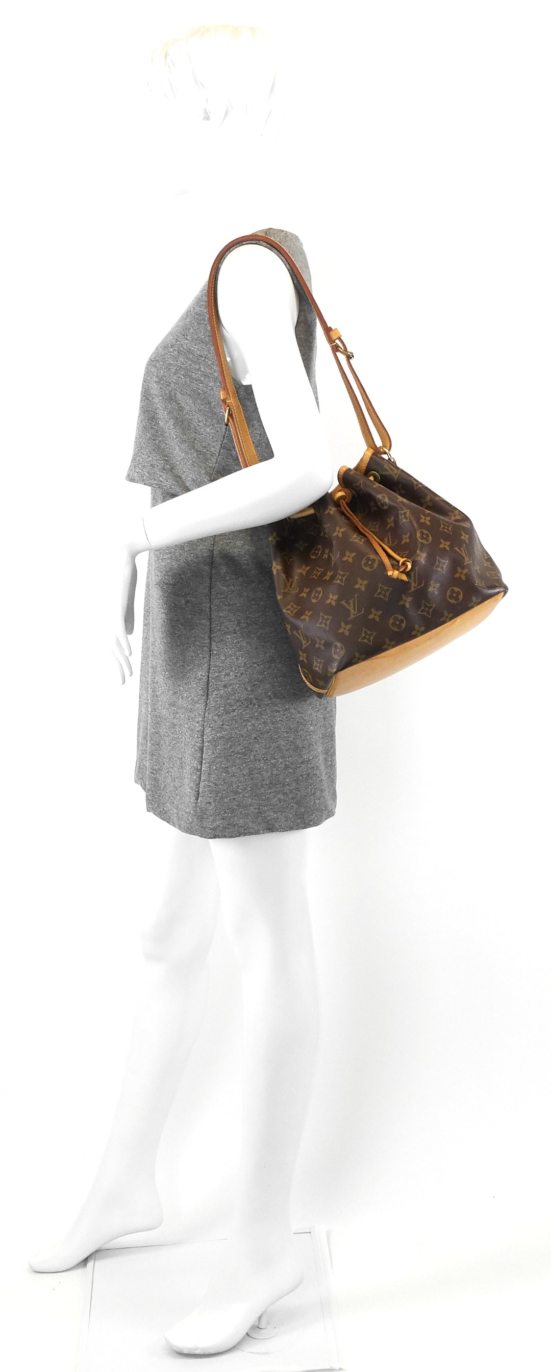 petit noe monogram canvas bag