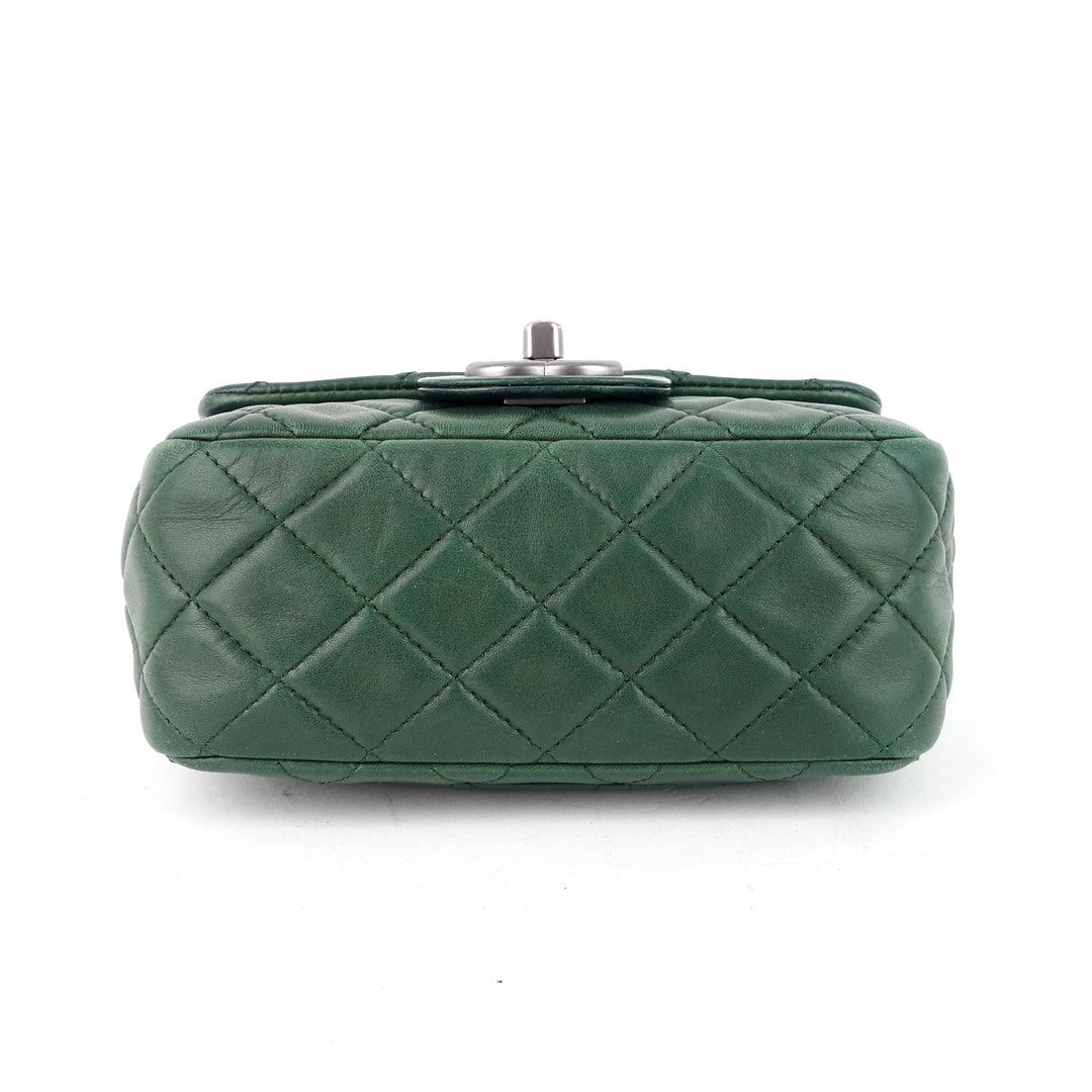 lambskin mini flap bag